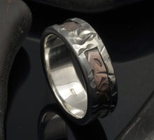 Mixed metal ring - RS-1128
