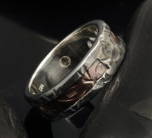 Mixed metal ring - RS-1128