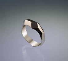Facet Silver Ring - Rs-1041