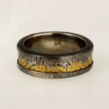 Gold & Silver Ring - Rs-1082