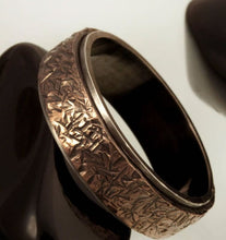 Hammered Copper Ring - Rs-1079