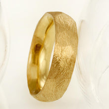 Mens Wedding Ring, Men gold ring, Unique Wedding Band, 14K Yellow Gold Ring, Men's gold band, RS-1230