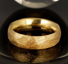 Mens Wedding Ring, Men gold ring, Unique Wedding Band, 14K Yellow Gold Ring, Men's gold band, RS-1230