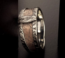 Mens Ring - Men's Band - Mens Jewelry - Rustic Mens Ring - Hammered mens ring band - Personalized Ring - Mens Gift -  RS-1268