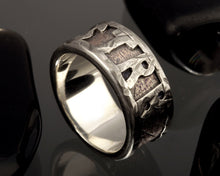 Men signet ring, Unique mens Ring, Add Custom Letter, Signet ring, Men's Jewelry, Gift for men, Boyfriend Gift, Husband Gift,  RS-1254