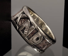 Men signet ring, Unique mens Ring, Add Custom Letter, Signet ring, Men's Jewelry, Gift for men, Boyfriend Gift, Husband Gift,  RS-1254