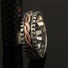 Mens wedding rings, Man ring, Man engagement ring, Silver ring, Anniversary gift, Promise ring, Rustic ring, Men's Wedding Band, 1277