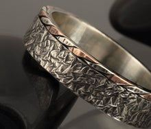 Mens silver ring, Hammered ring men, Sterling Silver men Ring, Unique Mens Ring, Mens wedding band, Mens Engagement Ring,   RS-1259