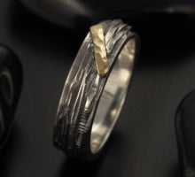 14K Gold and Silver Ring,  RS-1302