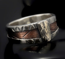 Mens Signet Ring, Personalized ring, Men silver ring, Mens Jewelry, Unique men's ring, Rustic mens ring, RS-1162-A