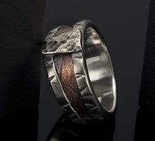 Mens Signet Ring, Personalized ring, Men silver ring, Mens Jewelry, Unique men's ring, Rustic mens ring, RS-1162-A