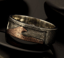 Wave ring, Surfing Wave sterling silver ring, Personalized ring, Men silver ring, Mens Jewelry, Unique mens ring,  RS-1403