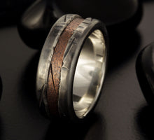 Mens Rustic Ring, Man Unique ring, Mens Silver ring, Anniversary gift,  RS- 1161