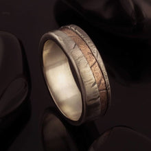 Mans Silver Wedding Band - Rs-1242