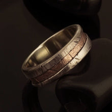 Mans Silver Wedding Band - Rs-1242