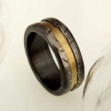 Mens Gold Wedding Ring - 1214
