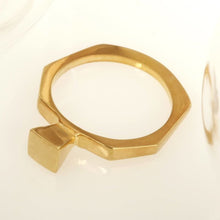 Modern Gold Ring - Rg-1204