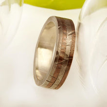 Rustic Copper Mens Ring - Rs-1118
