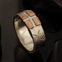 Silver Copper Ring - Rs-1240