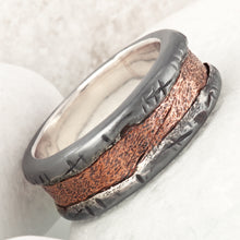 Mens Rustic Ring, Man Unique ring, Mens Silver ring, Anniversary gift,  RS- 1161