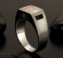 Mens signet ring, Square signet ring, Signet Ring for Him, Husband gift, Gift for men, -1185