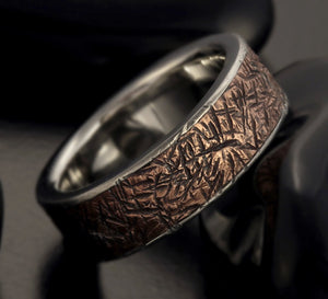 Rustic Copper Ring - RS-1091