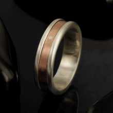 Copper Mens Wedding Band - Rs-1246