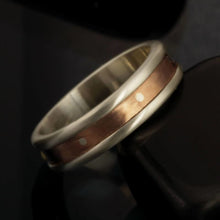 Copper Mens Wedding Band - Rs-1246