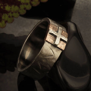 Men signet Ring, Men Engagement Ring, wedding band ring, Mens wedding band, Men Silver Copper Ring, Unique wedding Ring, 1239