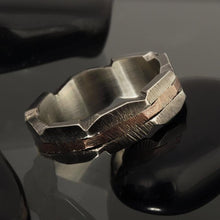 Mens Ring, Men&#39;s Band, Men Handmade Ring, Hammered Mens Wedding Ring, Husband Gift, Gift for men, Men&#39;s Jewelry, Men&#39;s Gift, RS-1262
