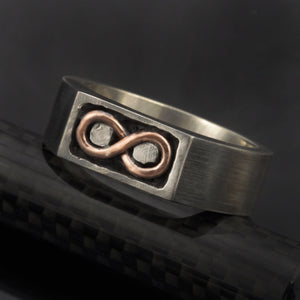 Mans ring, Mens wedding band, Men infinity ring, Mens promise ring, Mans engagement ring, Mens Wedding Ring, Unique mens ring,  RS-1271