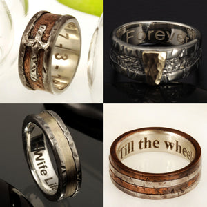 Mens ring engraved - Adding Engraving - dedication engrave - customize jewelry - Engraving sentence / names - 1001