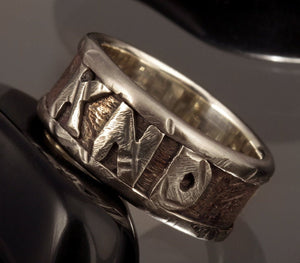 Men signet ring, Unique mens Ring, Add Custom Letter, Signet ring, Men's Jewelry, Gift for men, Boyfriend Gift, Husband Gift,  RS-1254