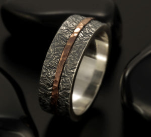 Mens ring, Unique Mens wedding band, 9mm wedding band, Marriage Bands for Men, Mens ring, Gift For him, RS-1300