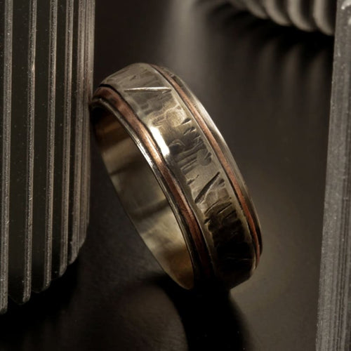 Rustic Mens Ring - Rs-1212