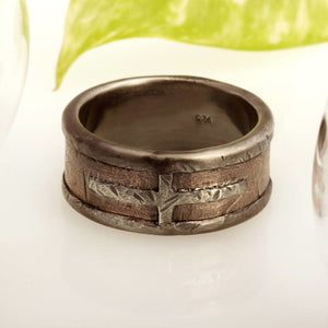 Unique Mens Wedding Band - Rs-1164